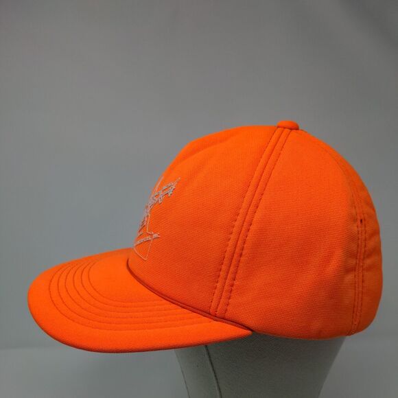 Boise Idaho Helicopters Inc Snapback Hat Orange OSFA Adjustable YR Headwear - Picture 3 of 8